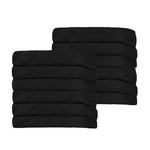 Rolla Geometric Jacquard Face Towel Washcloth Set of 12