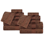 Superior Ultra-Soft Rayon from Bamboo Blend Bath and Face Towel Set