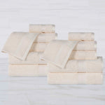 Superior Ultra-Soft Rayon from Bamboo Blend Bath and Face Towel Set