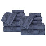 Superior Ultra-Soft Rayon from Bamboo Blend Bath and Face Towel Set