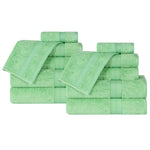 Superior Ultra-Soft Rayon from Bamboo Blend Bath and Face Towel Set
