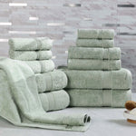 12-Piece Egyptian Cotton Plush Bath Towel Set - Heritage
