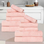 Superior Rayon from Bamboo Eco-Friendly Solid 12-Piece Towel Set
