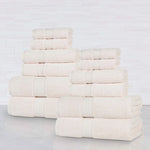 Superior Oregon Organic Cotton Medium Weight Solid 12-Piece Towel Set