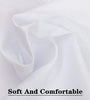 Men'S Handkerchiefs 100% Soft Cotton White Hankie Hankerchieves