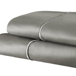 Superior 1500 Thread Count Cotton Marrow Stitch Solid Pillowcase Set