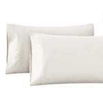 Superior 1500 Thread Count Cotton Marrow Stitch Solid Pillowcase Set