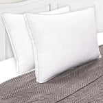 Superior Down Alternative Pillows Gusset Solid Pillow Set of 2 Or 4