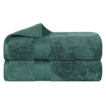 Rayon from Bamboo Cotton Blend Bath Towel Set of 2