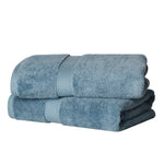 Egyptian Cotton Bath Towels Plush Absorbent Set of 2 - Madeline