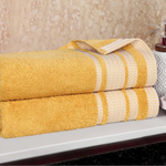Hays Cotton 2-Piece Bath Towel Set - Absorbent & Medium Weight