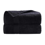 2-Piece Egyptian Cotton Plush Bath Towel Set - Heritage