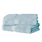 Egyptian Cotton Bath Towels Plush Absorbent Set of 2 - Madeline