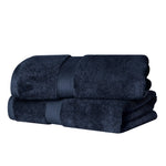Egyptian Cotton Bath Towels Plush Absorbent Set of 2 - Madeline