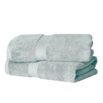 Egyptian Cotton Bath Towels Plush Absorbent Set of 2 - Madeline