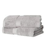 Egyptian Cotton Bath Towels Plush Absorbent Set of 2 - Madeline