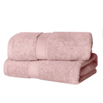Egyptian Cotton Bath Towels Plush Absorbent Set of 2 - Madeline
