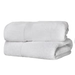 Egyptian Cotton Bath Towels Plush Absorbent Set of 2 - Madeline
