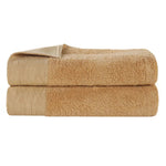 Superior Rayon from Bamboo Eco-Friendly Solid Bath Sheet Set of 2