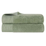 Superior Rayon from Bamboo Eco-Friendly Solid Bath Sheet Set of 2