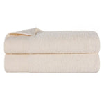 Superior Rayon from Bamboo Eco-Friendly Solid Bath Sheet Set of 2