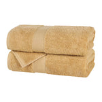 Superior Oregon Organic Cotton Medium Weight Solid Bath Sheet Set of 2