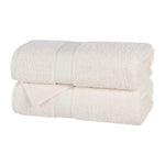 Superior Oregon Organic Cotton Medium Weight Solid Bath Sheet Set of 2