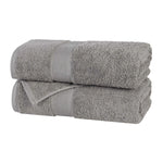 Superior Oregon Organic Cotton Medium Weight Solid Bath Sheet Set of 2