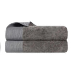 Superior Rayon from Bamboo Eco-Friendly Solid Bath Sheet Set of 2