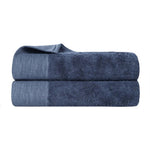 Superior Rayon from Bamboo Eco-Friendly Solid Bath Sheet Set of 2