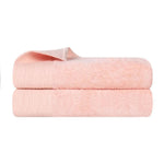 Superior Rayon from Bamboo Eco-Friendly Solid Bath Sheet Set of 2