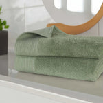 Superior Rayon from Bamboo Eco-Friendly Solid Bath Sheet Set of 2