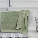 Superior Rayon from Bamboo Eco-Friendly Solid Bath Sheet Set of 2