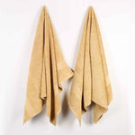 Superior Oregon Organic Cotton Medium Weight Solid Bath Sheet Set of 2