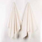 Superior Oregon Organic Cotton Medium Weight Solid Bath Sheet Set of 2