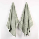 Superior Oregon Organic Cotton Medium Weight Solid Bath Sheet Set of 2