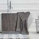 Superior Rayon from Bamboo Eco-Friendly Solid Bath Sheet Set of 2