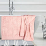 Superior Rayon from Bamboo Eco-Friendly Solid Bath Sheet Set of 2