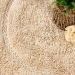 Superior Cotton Non Slip Oval 2 Piece Bath Rug Set