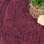 Superior Cotton Non Slip Oval 2 Piece Bath Rug Set