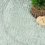 Superior Cotton Non Slip Oval 2 Piece Bath Rug Set