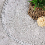 Superior Cotton Non Slip Oval 2 Piece Bath Rug Set
