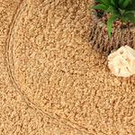 Superior Cotton Non Slip Oval 2 Piece Bath Rug Set