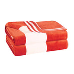 Cabana Stripe Oversized Cotton Beach Towel Sets