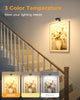 Picture Lights for Wall Rechargeable,Wireless Battery Operated Art Lighting for Paintings,Puck Lights with Remote,Picture Frame Lights,Dimmable & Timerwireless,Magnetic Gallery Light