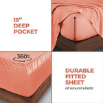 300 Thread Count Modal Deep Pocket Bed Sheet Set