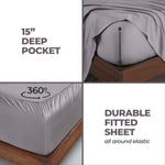 300 Thread Count Modal Deep Pocket Bed Sheet Set