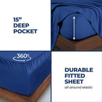 300 Thread Count Modal Deep Pocket Bed Sheet Set