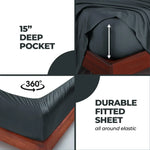 300 Thread Count Bamboo Deep Pocket Sheet Set