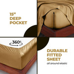 300 Thread Count Bamboo Deep Pocket Sheet Set